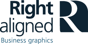 Right Aligned - Business graphics logo